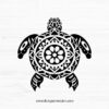 Turtle Mandala SVG