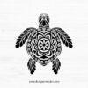 Turtle Mandala SVG