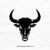 cow skull SVG