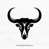 cow skull SVG