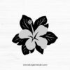 hawaiian flower SVG