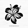 hawaiian flower SVG