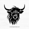 highland cow SVG