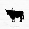 highland cow SVG