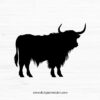 highland cow SVG