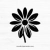 hippie flower SVG