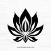 lotus flower SVG